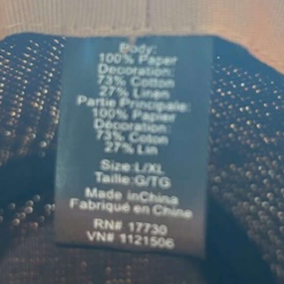 Tan Fedora with Blue banding - Picture 5 of 5